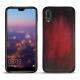 Huawei P20 leather cover - Rouge Patine