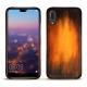 Capa em pele Huawei P20 - Fauve Patine