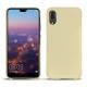 가죽 커버 Huawei P20 - Beige PU