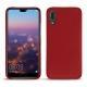Lederschutzhülle Huawei P20 - Rouge PU