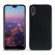 Huawei P20 leather cover - Noir élégant