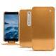 Lederschutzhülle Nokia 6 (2018) - Or Maïa ( Pantone 871C ) 