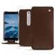 Housse cuir Nokia 6 (2018) - Châtaigne ( Pantone 476C ) 