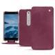 Nokia 6 (2018) leather case - Prune vintage ( Pantone 512C ) 