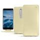 Housse cuir Nokia 6 (2018) - Beige ( Nappa - Pantone 7502C ) 