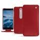 Housse cuir Nokia 6 (2018) - Rouge ( Nappa - Pantone 199C ) 