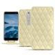 Nokia 6 (2018) leather case - Beige - Couture ( Nappa - Pantone 7502C ) 