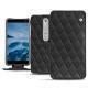 Custodia in pelle Nokia 6 (2018) - Noir - Couture ( Nappa - Black ) 
