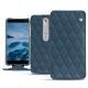 Housse cuir Nokia 6 (2018) - Indigo - Couture ( Pantone 303U ) 