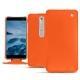 Lederschutzhülle Nokia 6 (2018) - Orange fluo
