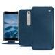 Nokia 6 (2018) leather case - Blu mediterran