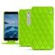 Lederschutzhülle Nokia 6 (2018) - Vert fluo - Couture