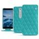 Funda de piel Nokia 6 (2018) - Bleu fluo - Couture