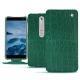 Funda de piel Nokia 6 (2018) - Crocodile pino