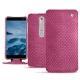 Funda de piel Nokia 6 (2018) - Serpent ciclamino