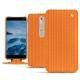 Nokia 6 (2018) leather case - Abaca arancio