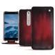 Nokia 6 (2018) leather case - Rouge Patine