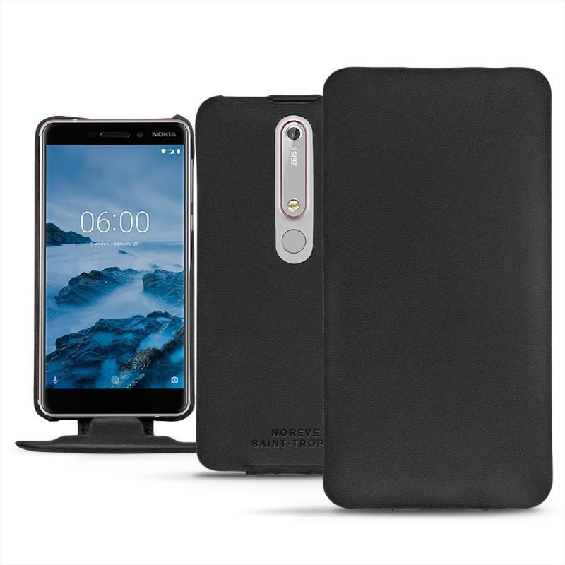 Housse cuir Nokia 6 (2018) - Noir PU