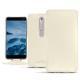 Nokia 6 (2018) leather case - Blanc PU