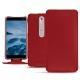 Capa em pele Nokia 6 (2018) - Rouge PU