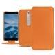 Capa em pele Nokia 6 (2018) - Orange PU
