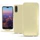Huawei P20 Pro leather case - Beige ( Nappa - Pantone 7502C ) 