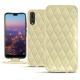 Funda de piel Huawei P20 Pro - Beige - Couture ( Nappa - Pantone 7502C ) 