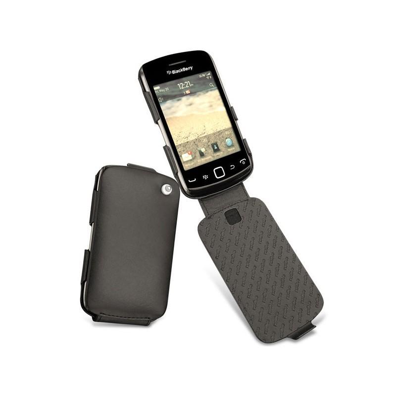 Custodia in pelle BlackBerry Curve 9380  - Noir ( Nappa - Black ) 