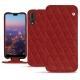Funda de piel Huawei P20 Pro - Tomate - Couture ( Pantone 187C ) 