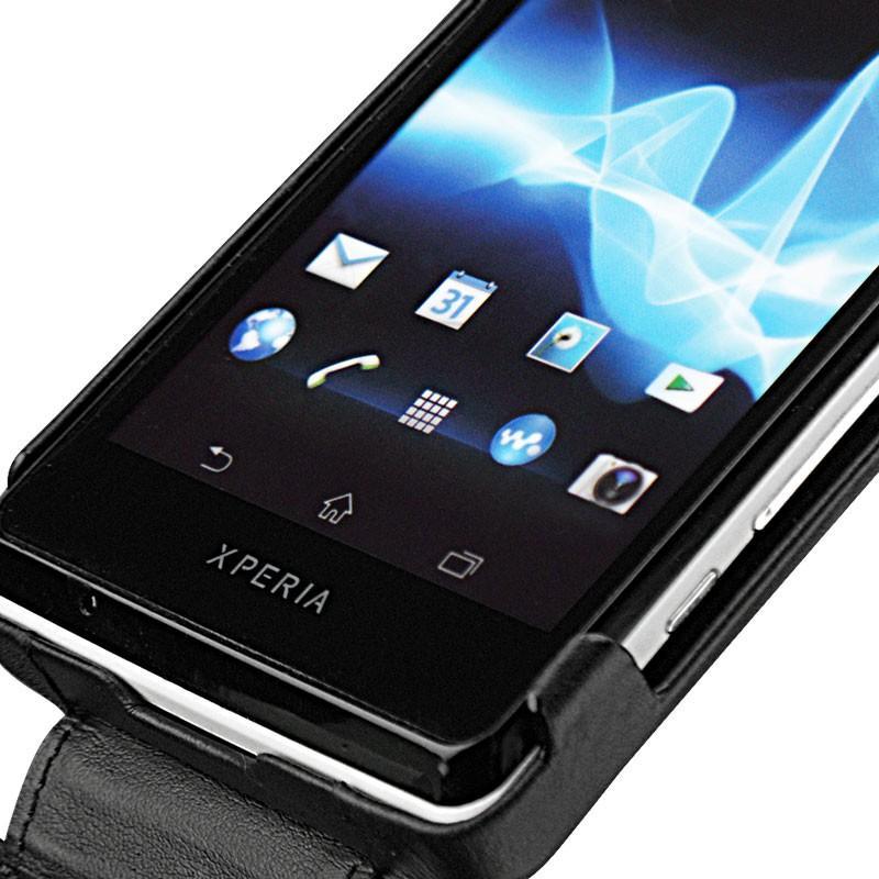 Lederschutzhülle Sony Xperia T 