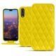 Custodia in pelle Huawei P20 Pro - Jaune fluo - Couture