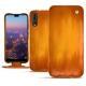 Custodia in pelle Huawei P20 Pro - Orange Patine