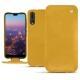Housse cuir Huawei P20 Pro - Jaune soulèu