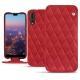 レザーケース Huawei P20 Pro - Rouge troupelenc - Couture