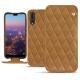 Huawei P20 Pro leather case - Castan esparciate - Couture