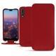 Housse cuir Huawei P20 Pro - Rouge PU