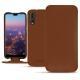 Lederschutzhülle Huawei P20 Pro - Marron PU