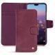 Custodia in pelle Huawei P20 Pro - Prune vintage ( Pantone 512C ) 