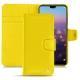 レザーケース Huawei P20 Pro - Jaune fluo