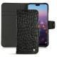 Custodia in pelle Huawei P20 Pro - Autruche nero