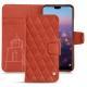 Funda de piel Huawei P20 Pro - Arange clouquié - Couture