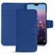 Lederschutzhülle Huawei P20 Pro - Bleu Océan PU