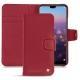 Custodia in pelle Huawei P20 Pro - Rouge passion