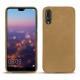 Coque cuir Huawei P20 Pro - Sable vintage ( Roughtcut - Gaucho#57254 ) 