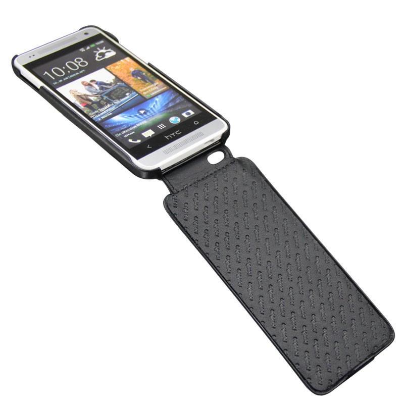 Housse cuir HTC One mini 