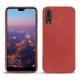 Custodia in pelle Huawei P20 Pro - Cerise vintage ( Pantone 185C ) 