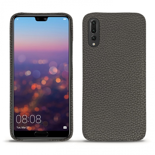 Protections cuir - étui, coque, housse - pour Huawei P20 ProAnthracite ( Pantone #41403c ) 