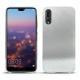Custodia in pelle Huawei P20 Pro - Platinium ( Pantone 877C ) 