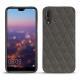 Custodia in pelle Huawei P20 Pro - Anthracite - Couture ( Pantone 424C ) 