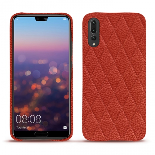 Funda de piel Huawei P20 ProPapaye - Couture ( Pantone #b54317 ) 